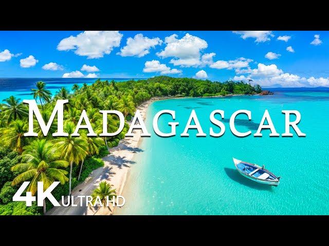 FLYING OVER MADAGASCAR (4K UHD) - Soothing Music Along With Beautiful Nature Video - 4K Video UHD #2