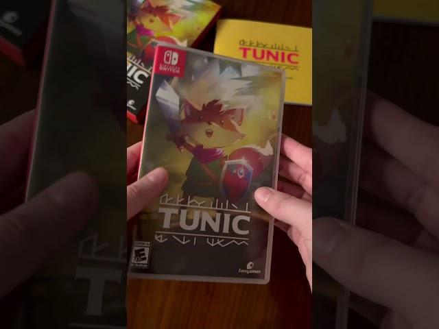 Tunic Switch physical by Fangamer | #shorts