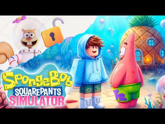 UNLOCKING PATRICK STAR & SANDY CHEEKS in Spongebob Simulator