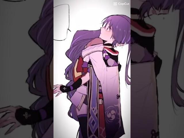 #shorts#genhinimpact || Raiden Ei || and || Wanderer || edit || one kiss ||