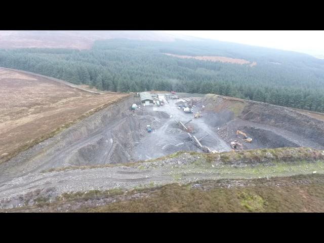 Quarry higher Foxdale Isle of man