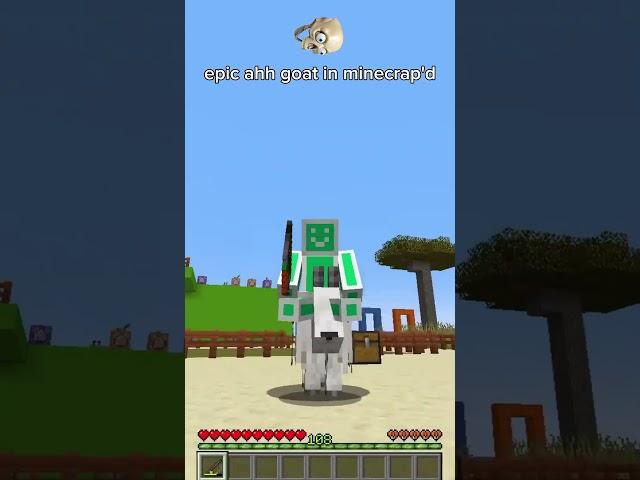 very epic moment in minecraft 