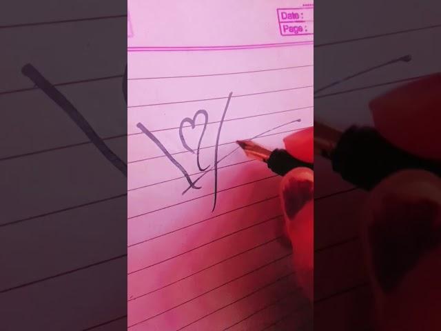#vishali #shortvideo #calligraphy #youtubeshorts #art #viralvideo #handwriting #signature