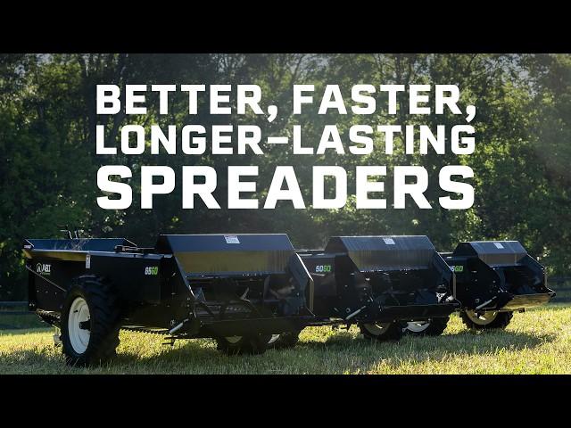 ABI’s Family Line of Compact Ground Drive Manure Spreaders