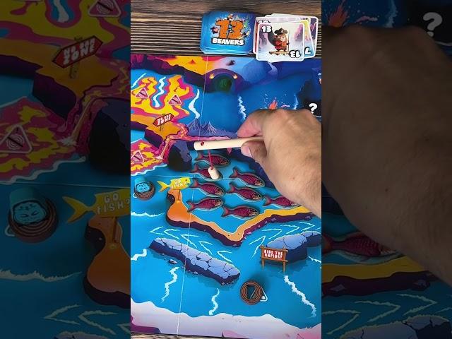13 Beavers is a great Family Game! #familygames #family #familygamenight #boardgames #13beaversgame