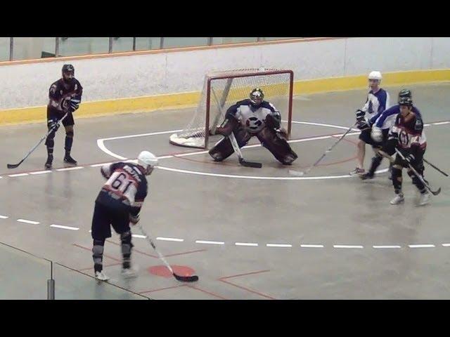 Amazing Saves By Rick Baker & Dean Salsnek - Best Ball Hockey Saves - Top Ball Hockey Goalies