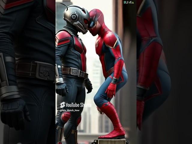 Hybrid of Ant man with Spiderman  #marvel #antman #spiderman #hybrids