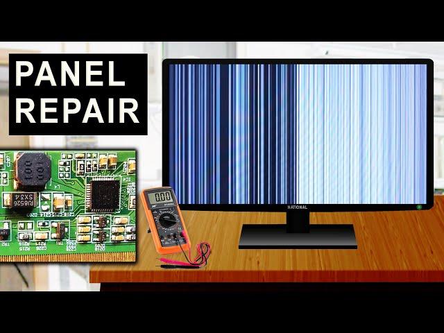 LED / LCD TV Display Panel Repair | T-con Board Repairing | DC to DC Converter Voltage Details