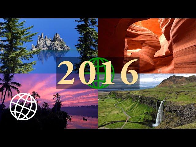 2016 Rewind: Amazing Places on Our Planet in 4K (2016 in Review)