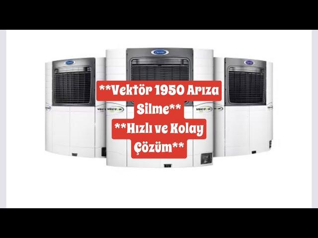 **Vektör 1950 Arıza Silme | Detaylı Adım Adım Rehber**