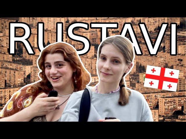 Exploring Georgia with a local! // The SOVIET city of Rustavi