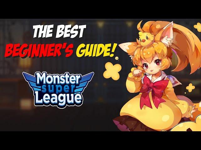 Beginner's Guide in 7 Minutes! | Monster Super League