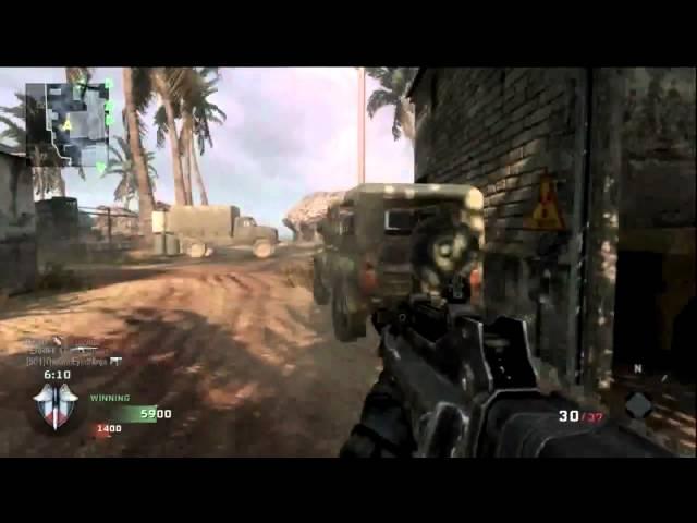 CoD Black Ops: 35-3 Team Deathmatch on Crisis