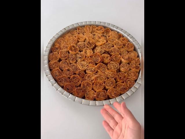 Kadayıflı pratik baklava tarifi ￼