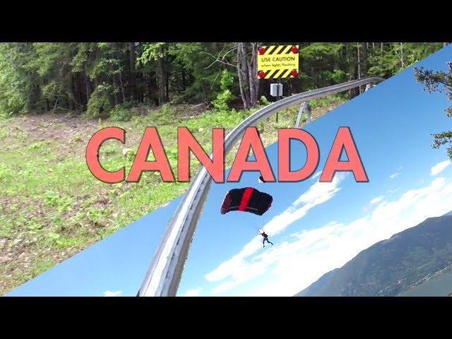 Salmon Arm & Revelstoke "BASE JUMPERS & ROLLER COASTER"