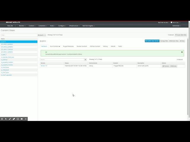 Content views and filters in Satellite 6: part 4, using a dedicated Puppet content view