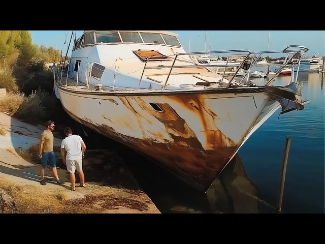 Family Buys $2500 Old YACHT and Renovates it Back to New | Start to Finish by @SailingMelody