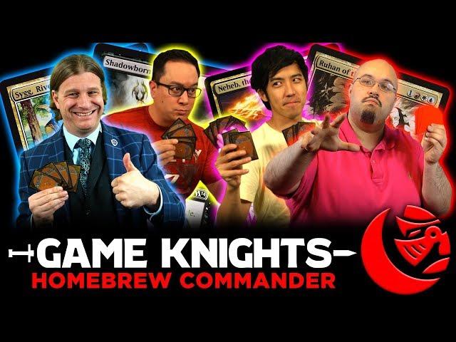 Homebrew Commander w/ The Professor and Wedge | Game Knights 18 | Magic the Gathering Gameplay