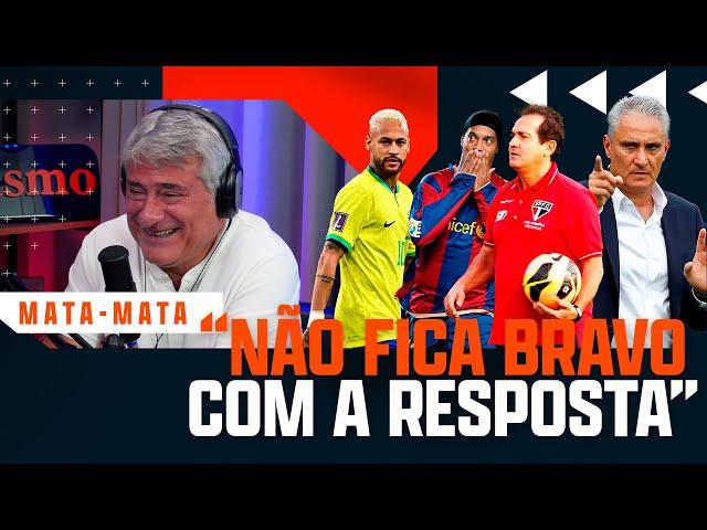 NEYMAR X R10? TITE X MURICY? MATA-MATA COM CLÉBER MACHADO