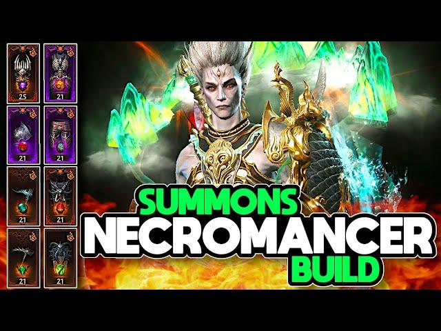 BEST Necromancer Summons Build in 2024 - Diablo Immortal