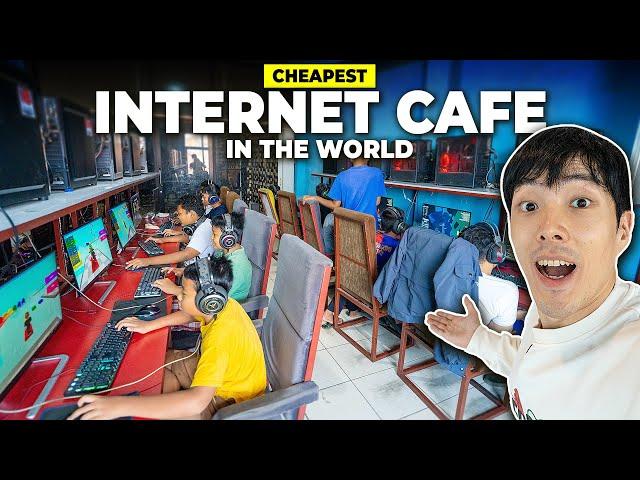 I Went to the World's CHEAPEST Internet Cafe ($0.19/hr)