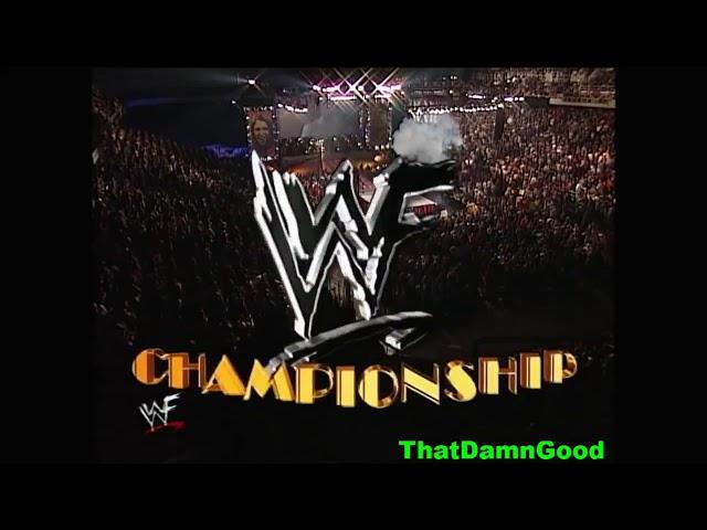 WWF Championship Pre-Match Graphic(1999-2001)