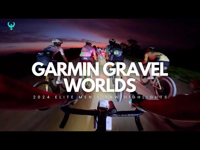 Garmin Gravel Worlds 2024 - Elite Men's Raw Highlights