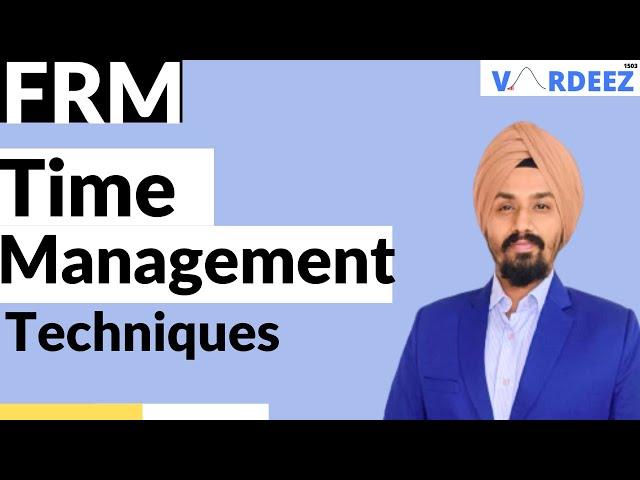 Best Time Management Techniques for FRM Exams