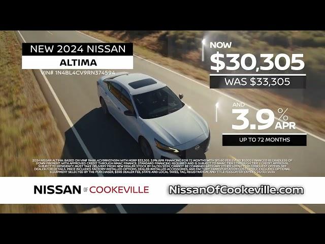 Nissan of Cookeville - April 2024