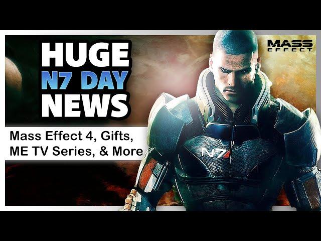 Mass Effect N7 Day News - ME4 development, Tv Show, Ingame Rewards, & More