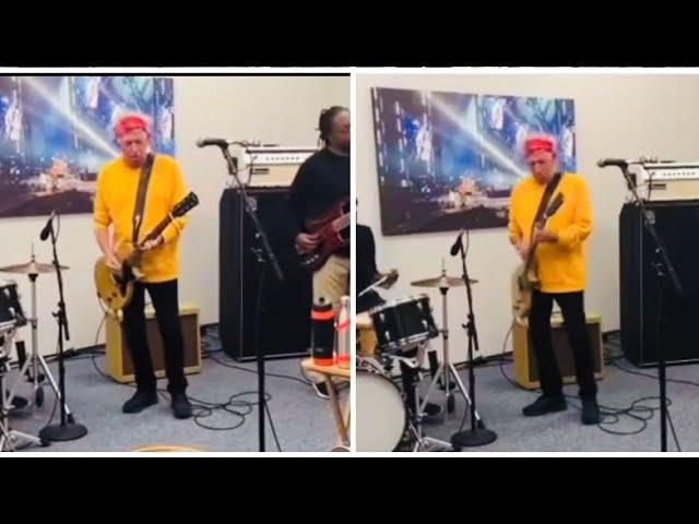 Keith Richards Rehearses in 2024