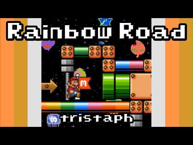 SMF Custom Level: "RAINBOW ROAD" - By tristaph