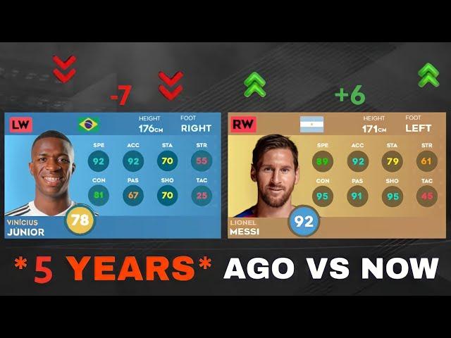 THIS IS HOW DLS LOOKED 5 YEARS AGO VS NOW! | DREAM LEAGUE SOCCER 24