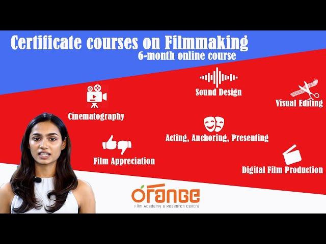 Online Certificate courses on Film making