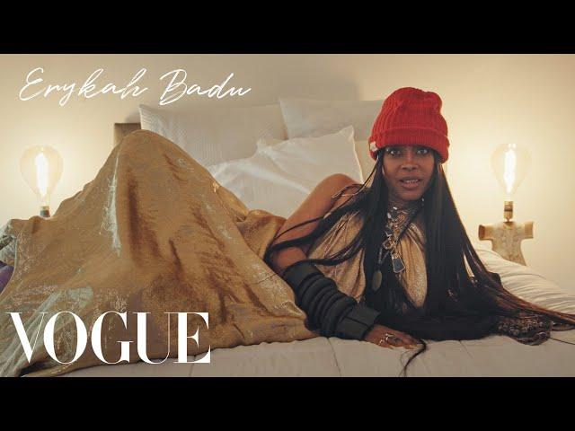 Inside Erykah Badu's Spiritual Home Studio Filled With Wonderful Objects | Vogue