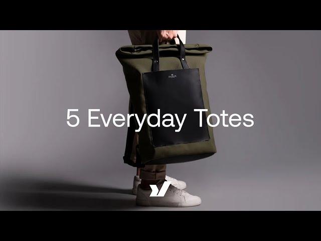 5 Killer Tote Bags for EDC - Peak Design, Billykirk, Bellroy, Harber London, Tom Bihn, Blackbriar