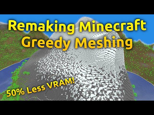 Optimizing My Minecraft Clone With GREEDY MESHING