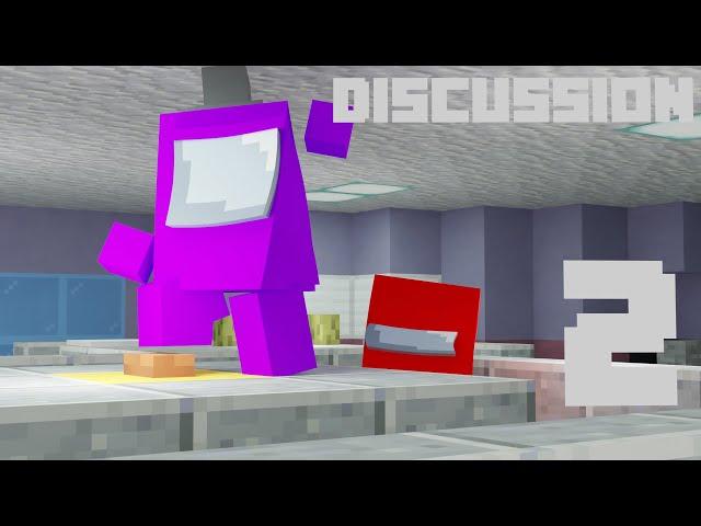 Discussion (Among us Minecraft animated short)