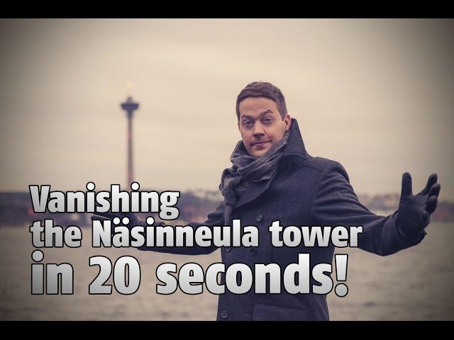 Vanishing the Näsinneula tower (in 20 seconds)