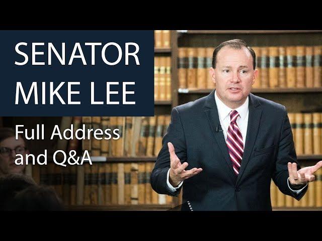 Senator Mike Lee | Full Address and Q&A | Oxford Union