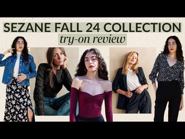 Sézane Fall Collection 2024 | Try On Haul and Review