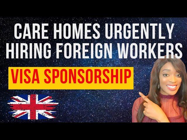 UK CARE HOMES With Visa Sponsorship: Nurses, Senior Carers, Care Assistants