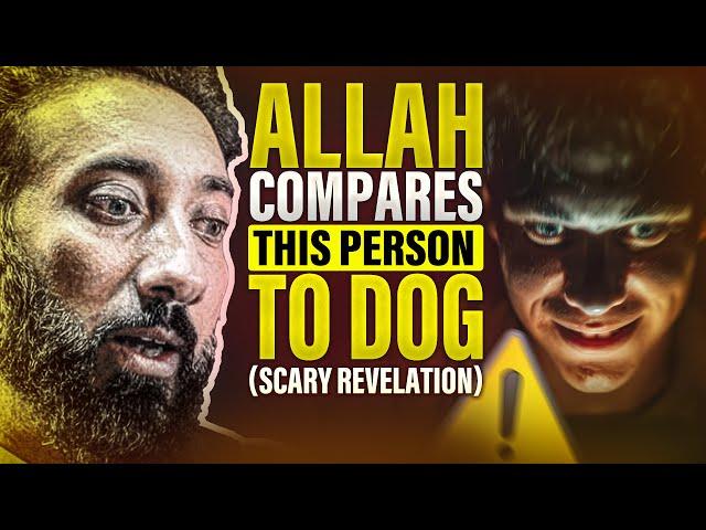 THIS PERSON IS THE WORST PERSON ON THIS PLANET, ALLAH HATES THIS PERSON ( Scary ) | Nouman Ali Khan