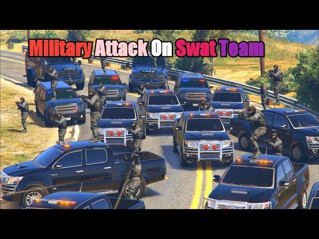 GTA 5 | Military Attack On Swat Team | Rj Shadow Gaming