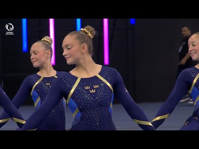 Sweden - 2024 TeamGym European Champions, junior women's team