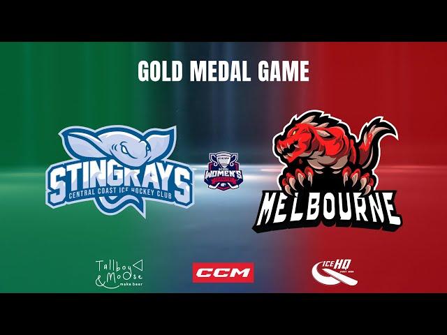 Central Coast Stingrays v Melb Reds - Gold Medal Game - 24th Nov - CCM National Women's Tournament