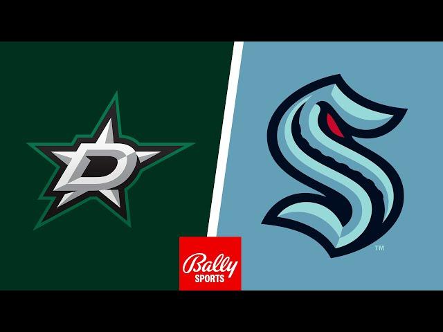 Seattle Kraken at Dallas Stars 1/12/2022 Full Game - Home Coverage