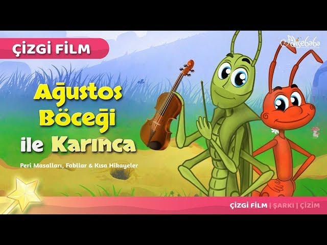 Adisebaba Çizgi Film Masallar - Ağustos Böceği ile Karınca