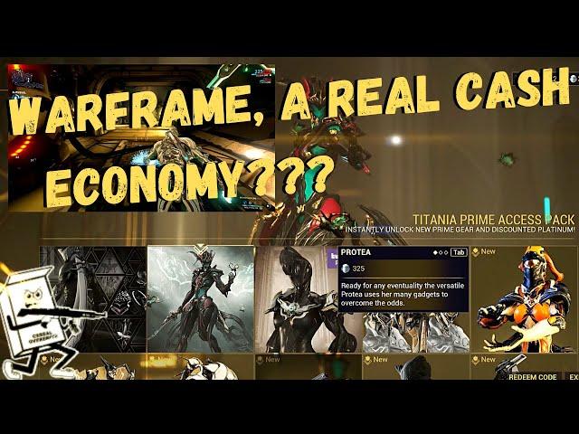 Is Warframe a Real Cash Economy Game(AKA Why Warframe is free to play?)