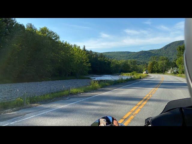 Riding some route 9 roads in ADK